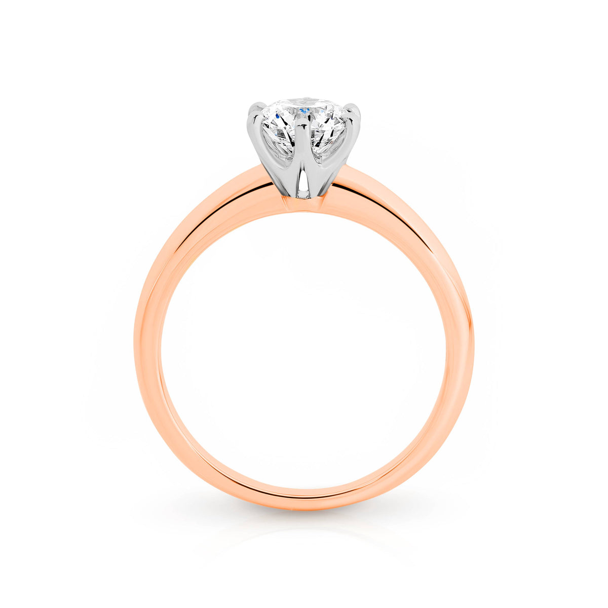 Laura Diamond Solitaire Round Brilliant Cut Engagement Ring