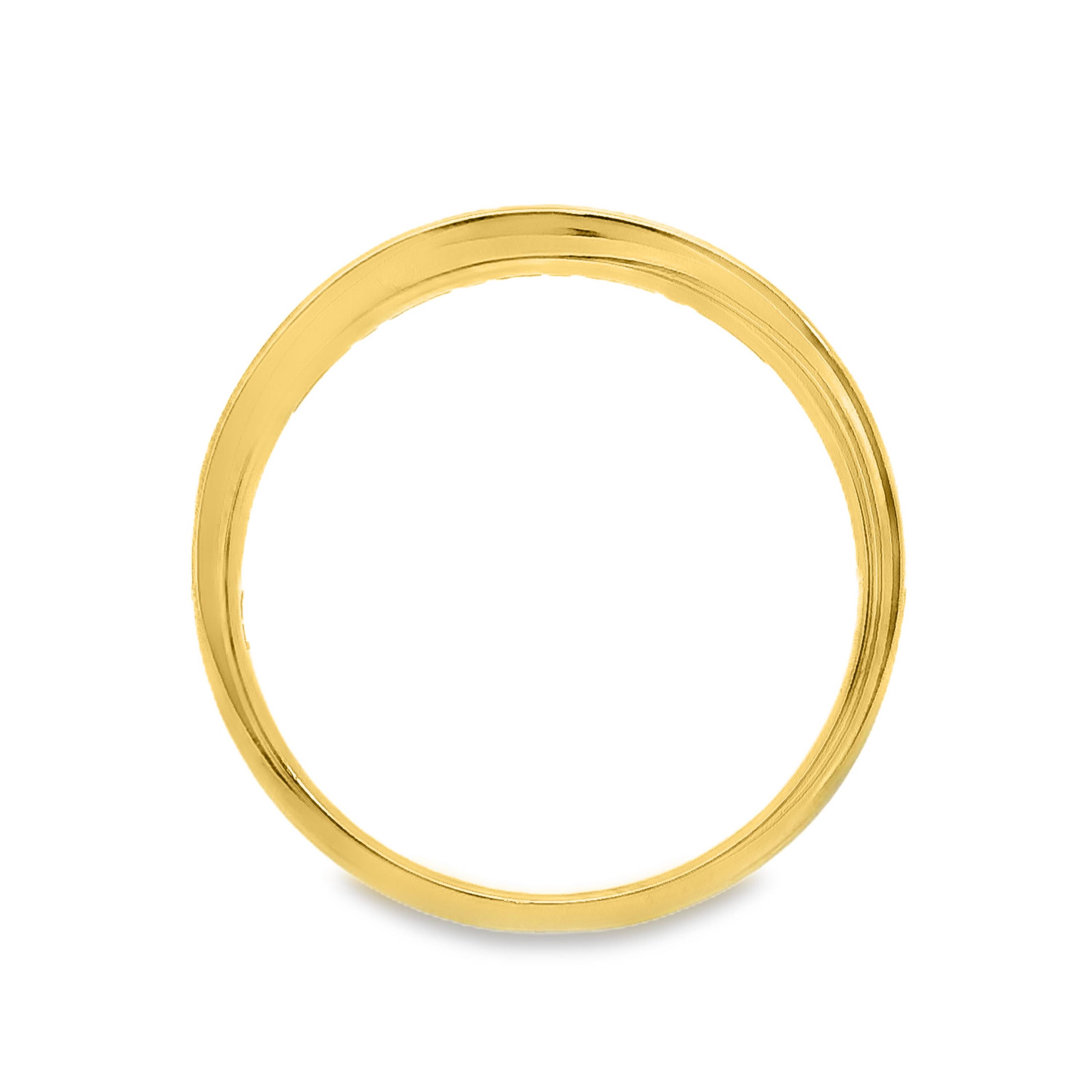 Brilliant Cut Diamond Channel Set Ring 13 = 0.11ct