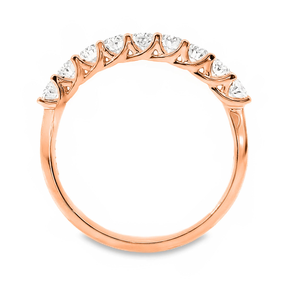 Oval Cut Claw Set Diamond Ring North
