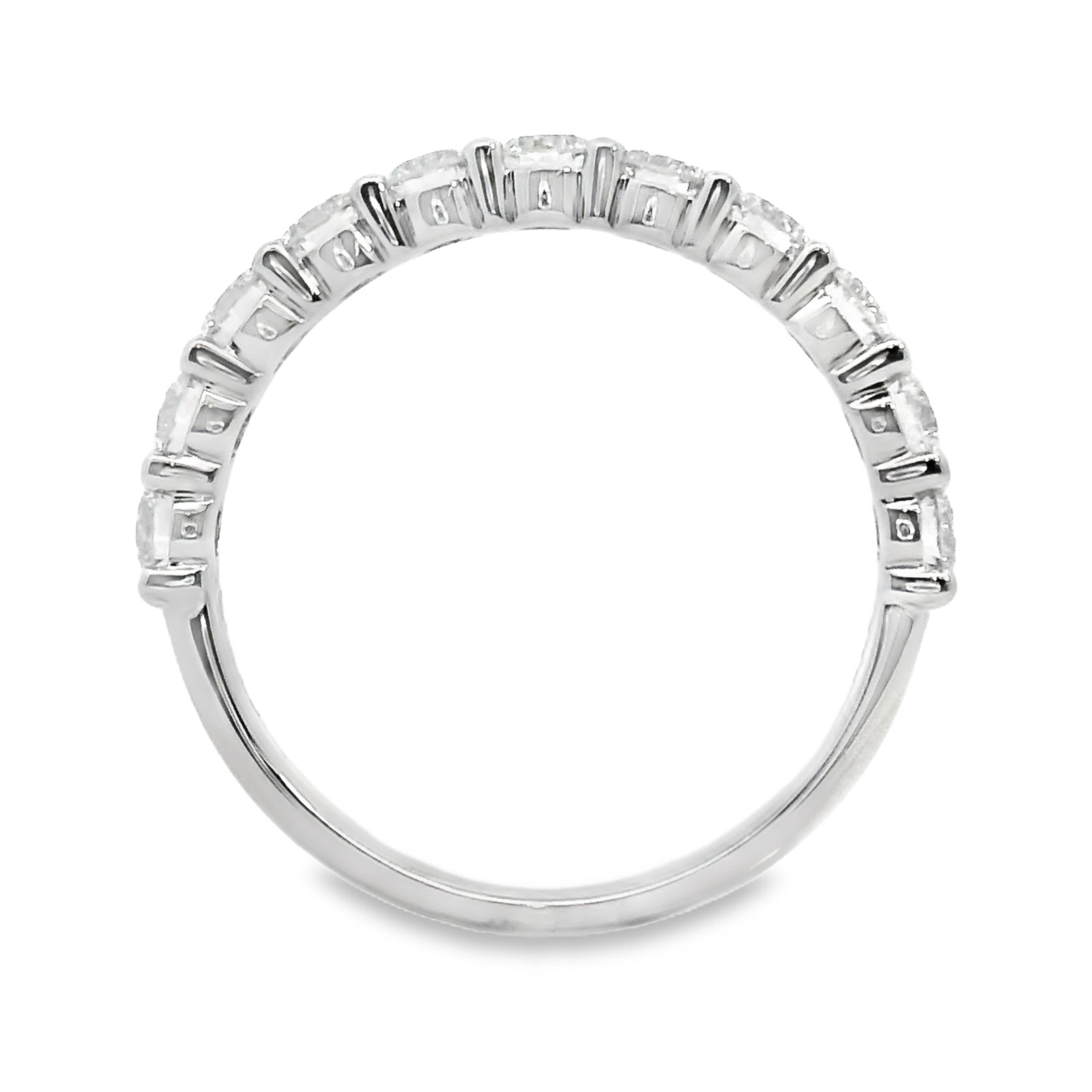 Claw Set Round Brilliant Cut Diamond Ring