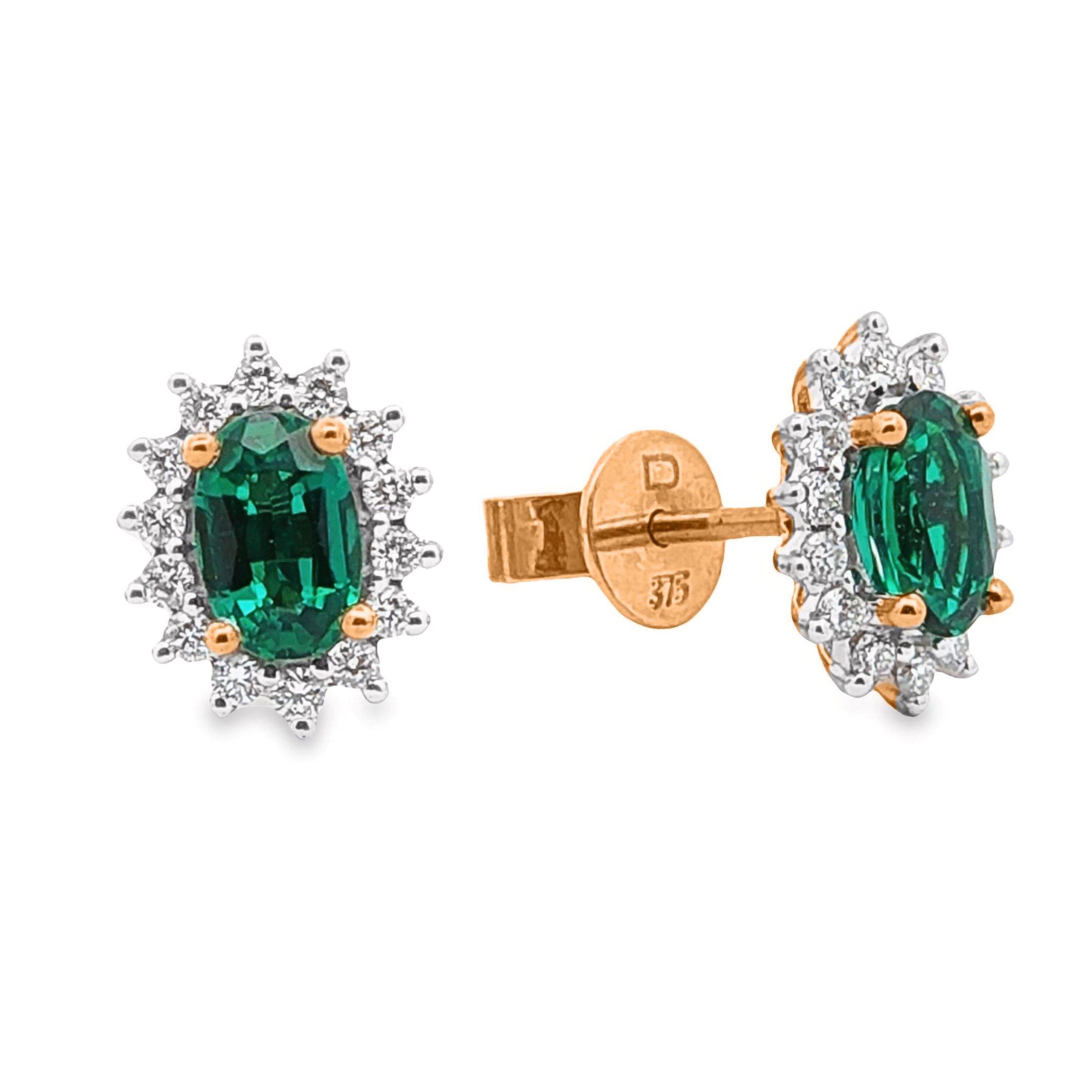 Diana Cluster Earrings