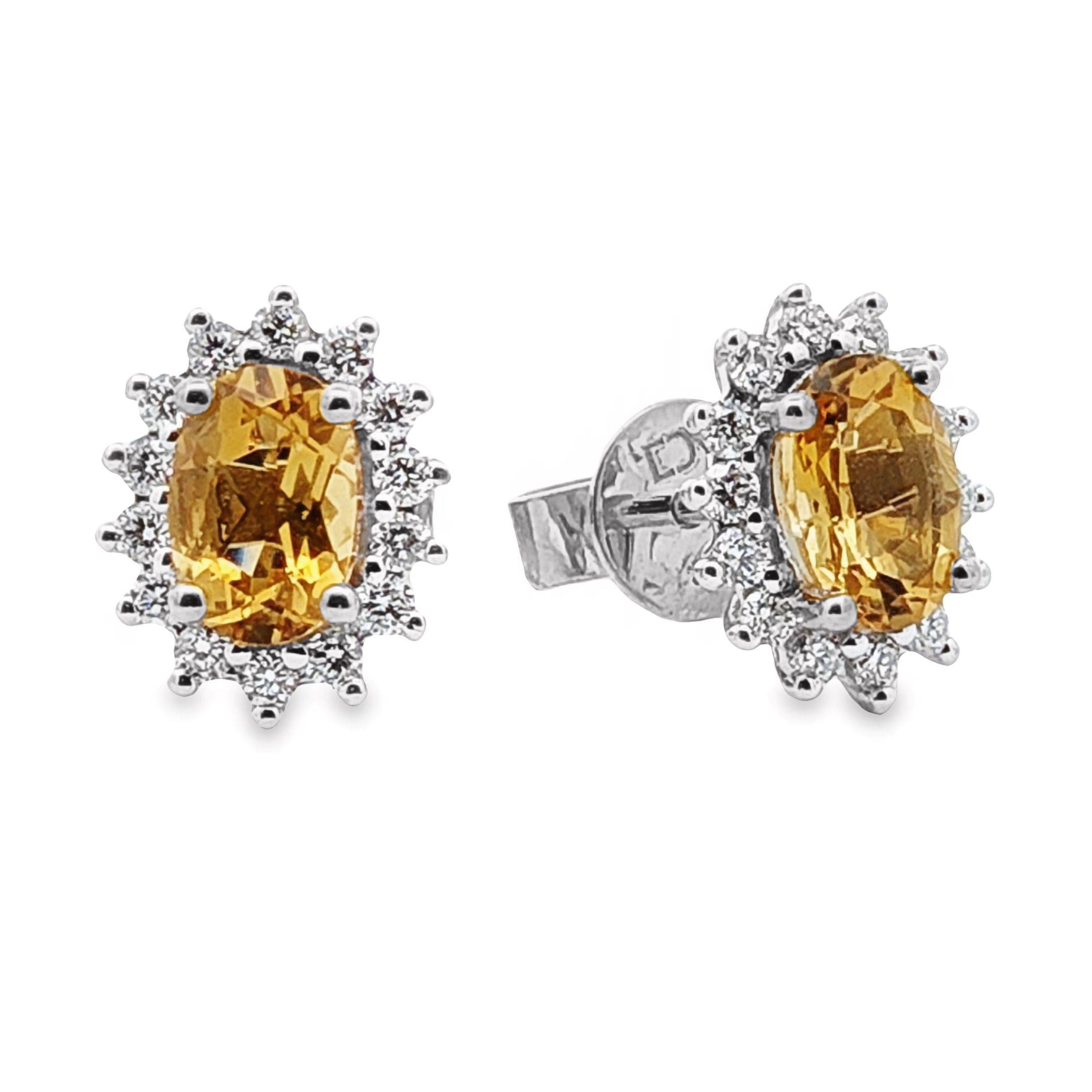 Diana Cluster Earrings