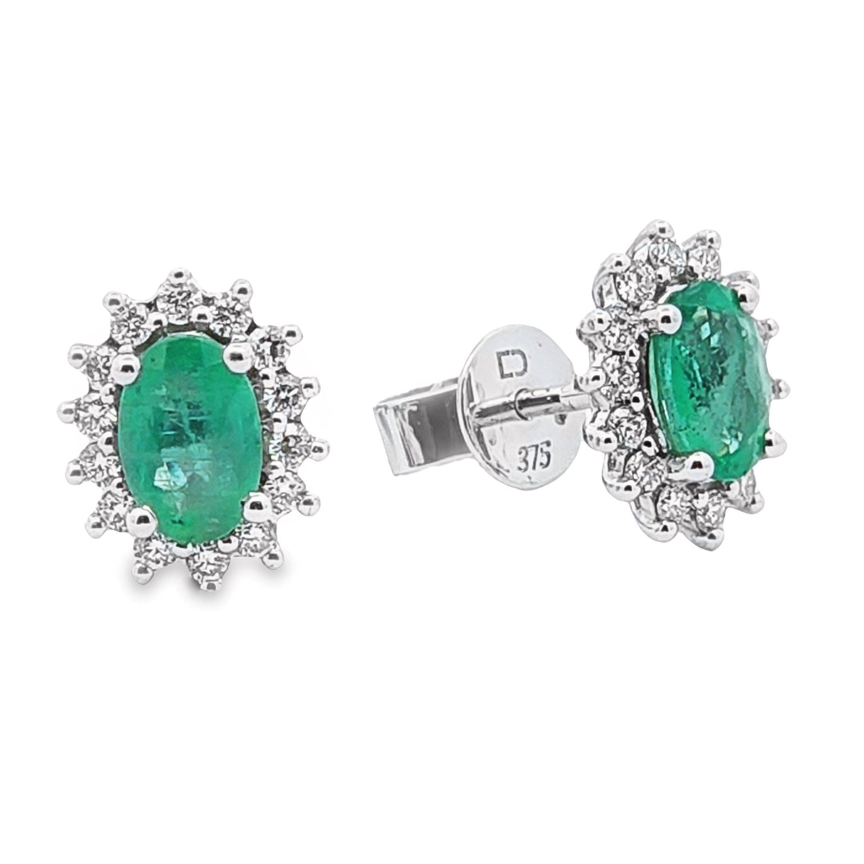 Diana Cluster Earrings