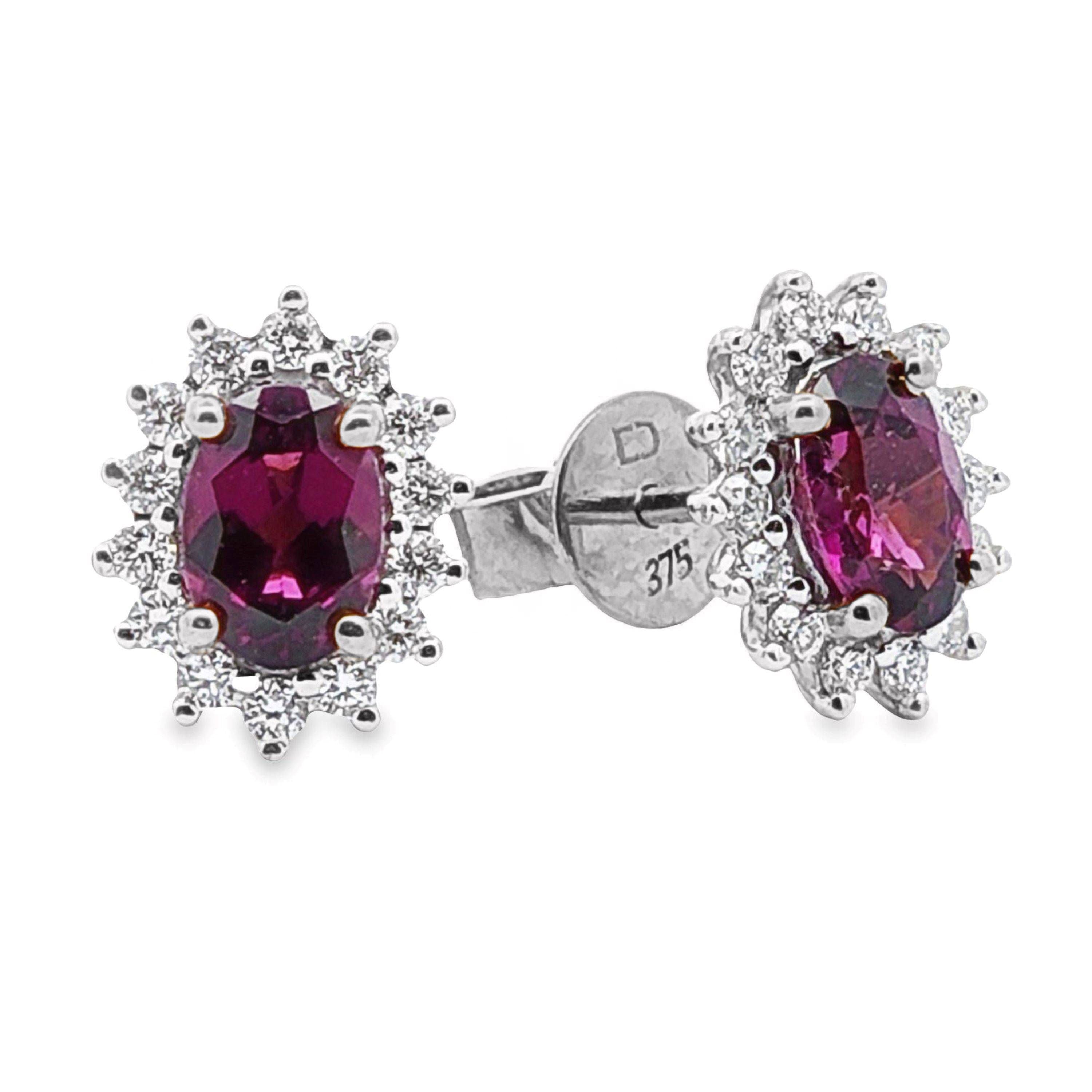 Diana Cluster Earrings