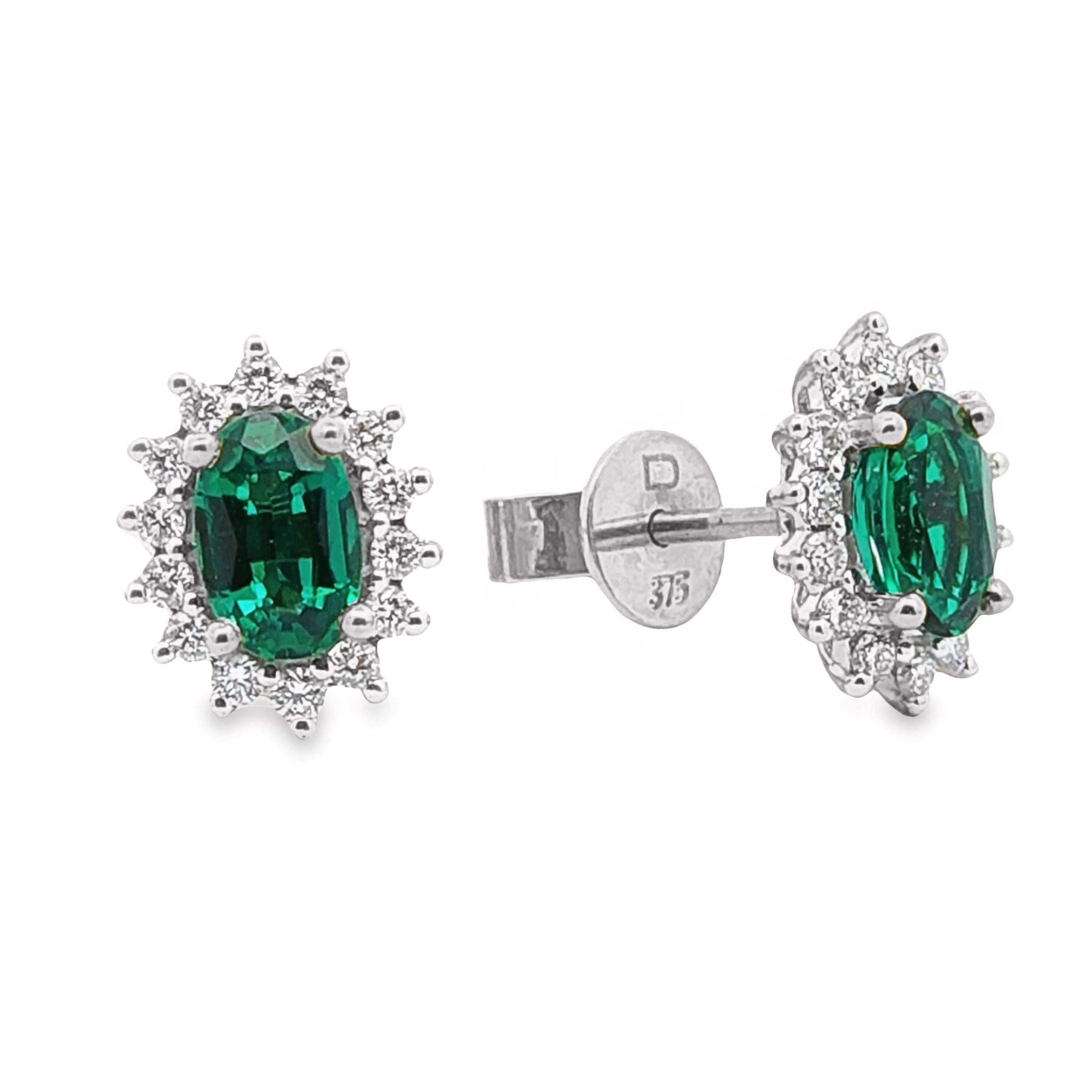 Diana Cluster Earrings