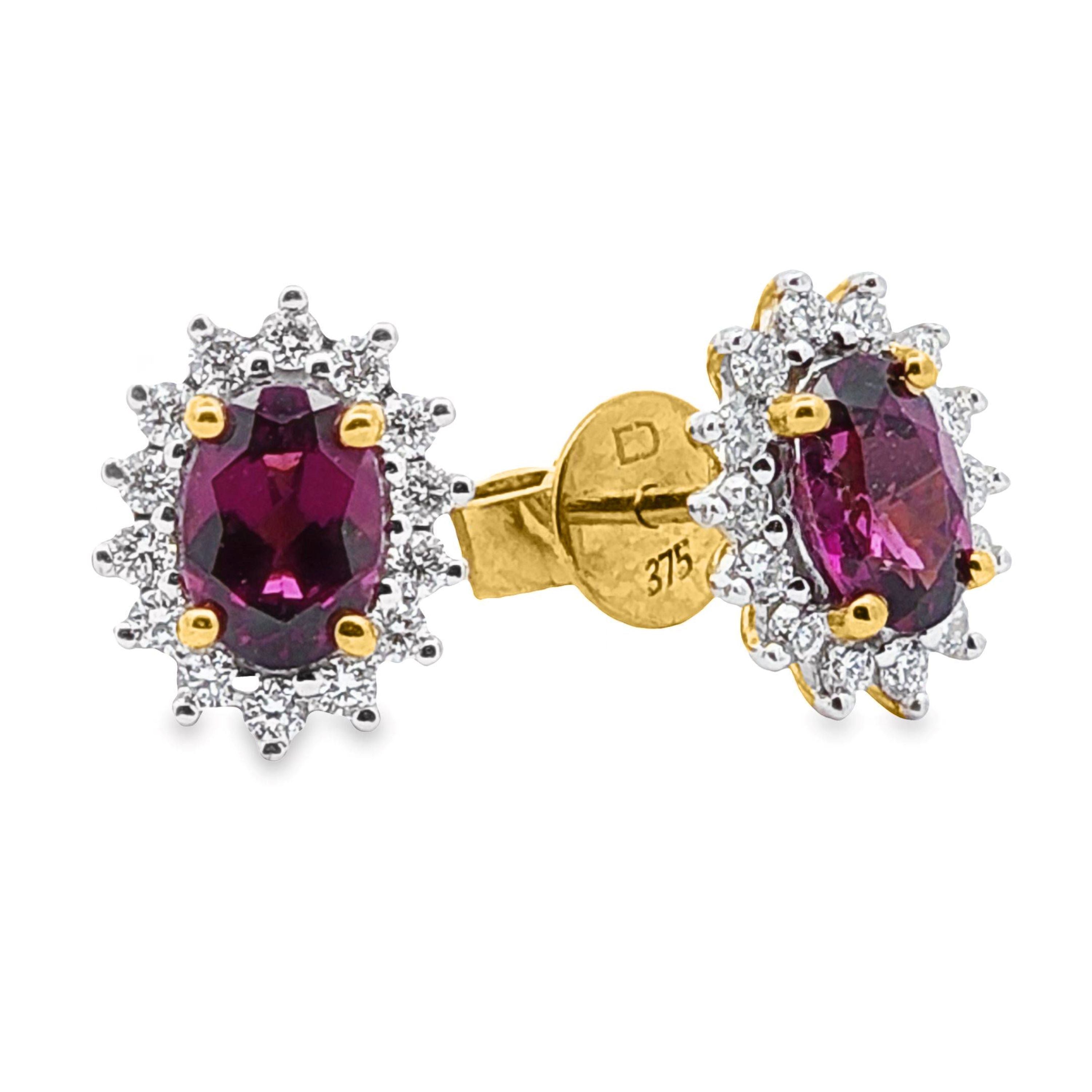Diana Cluster Earrings