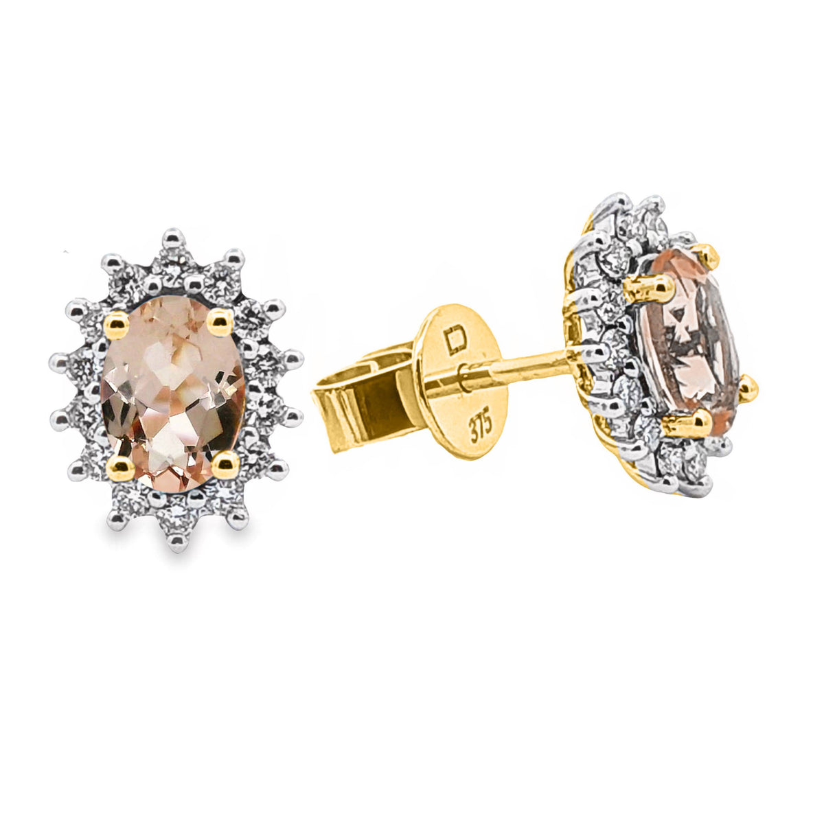 Diana Cluster Earrings