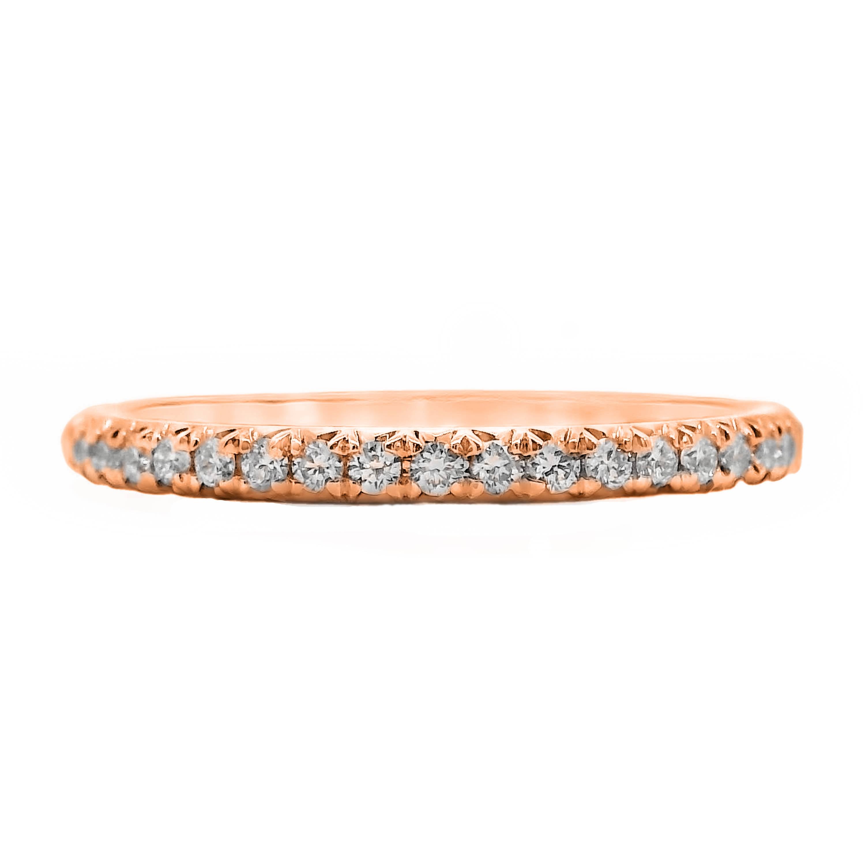 Belini Claw Set Diamond Wedding Ring 21 = 0.21ct