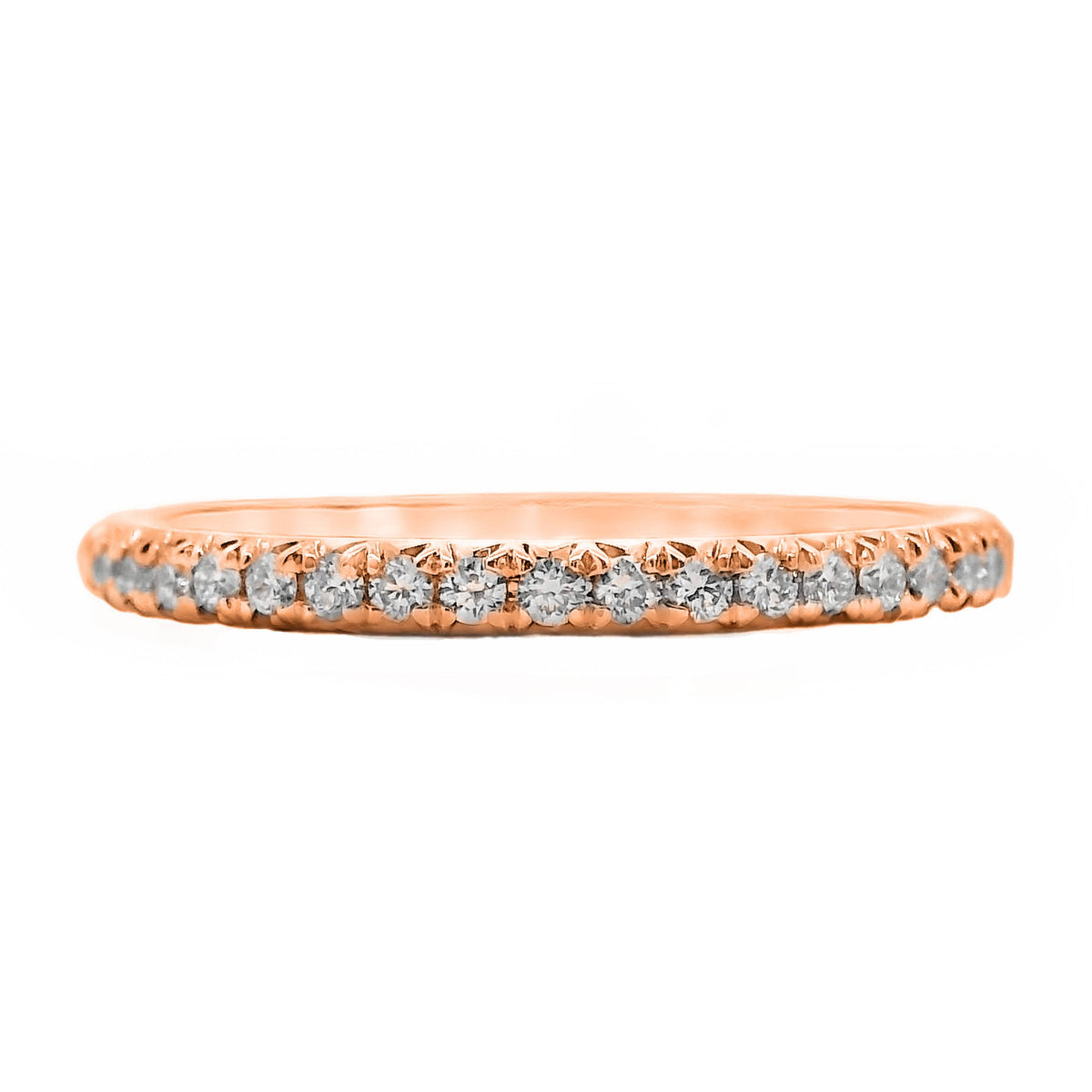 Belini Claw Set Diamond Wedding Ring 21 = 0.21ct
