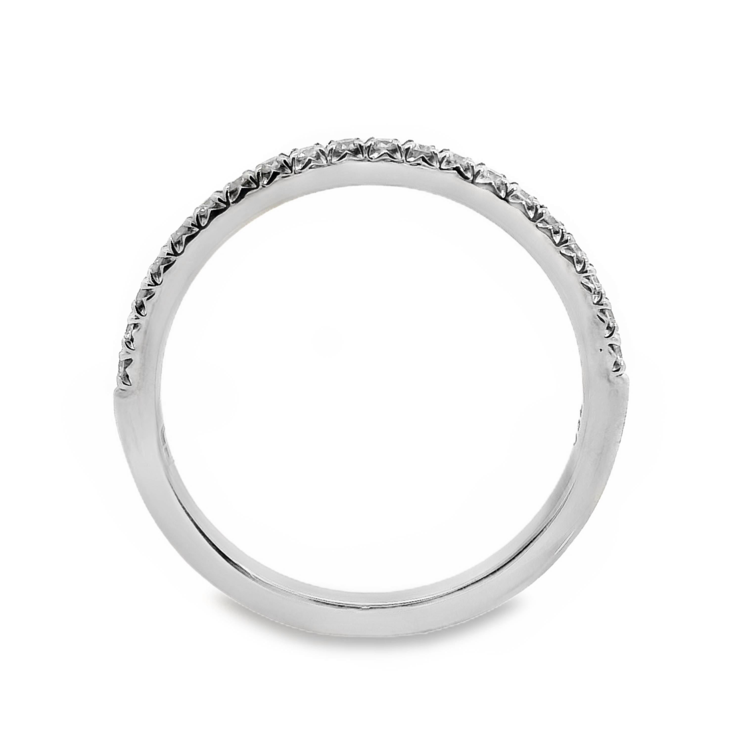 Belini Claw Set Diamond Wedding Ring 21 = 0.21ct