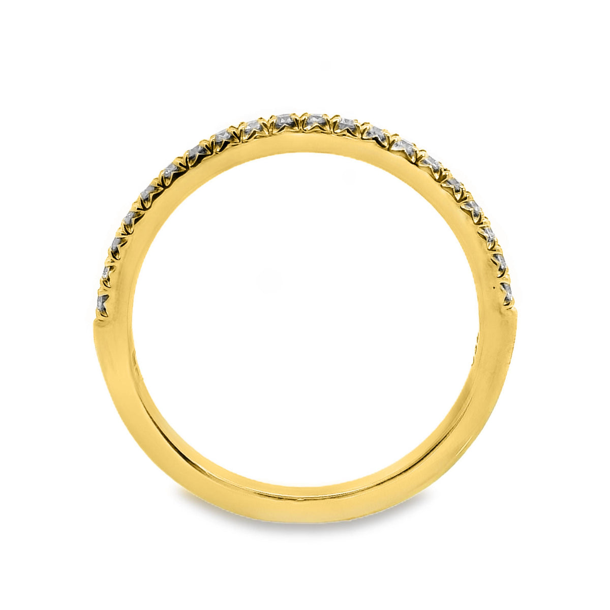 Belini Claw Set Diamond Wedding Ring 21 = 0.21ct