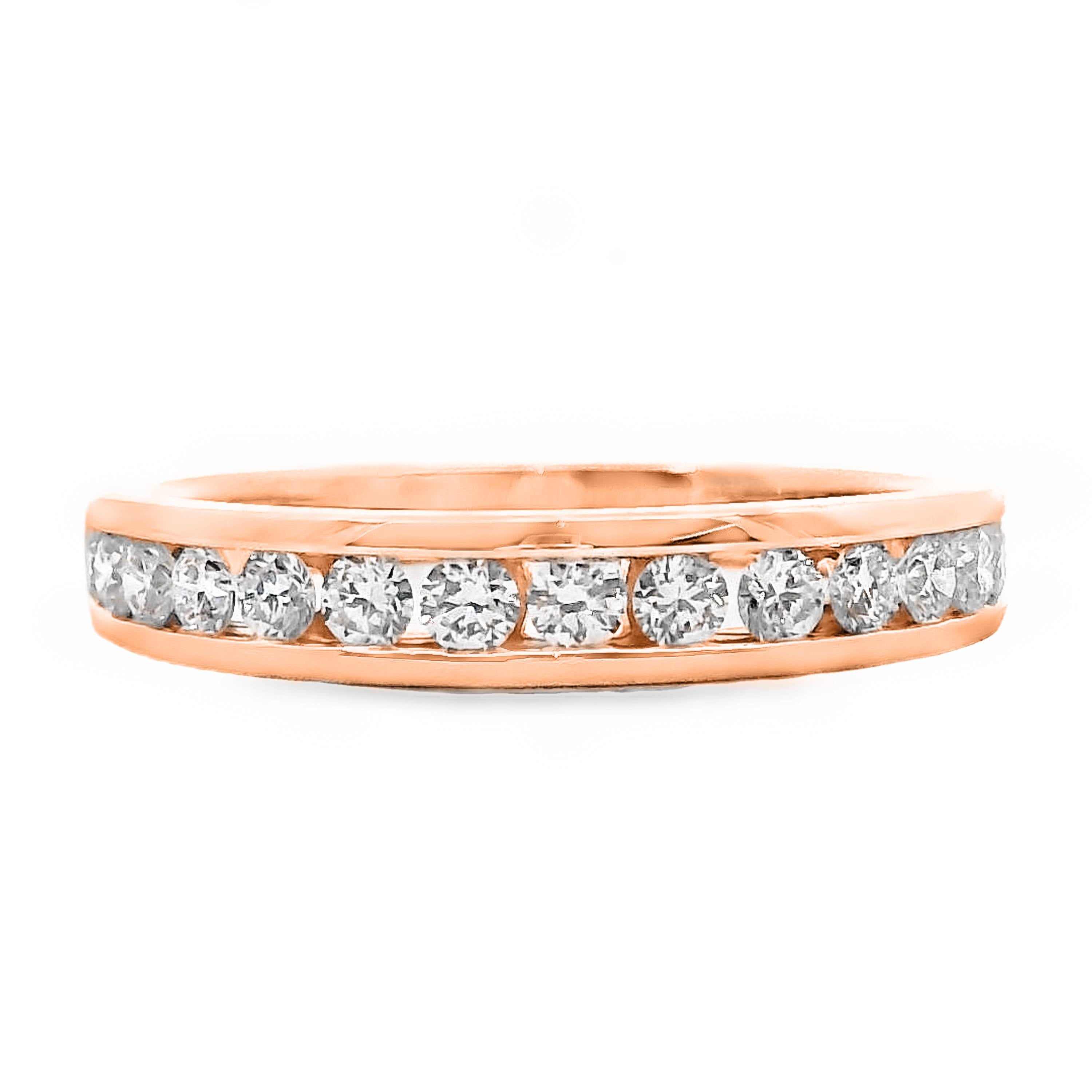 Brilliant Cut Channel Set Ring 15 = 0.50ct