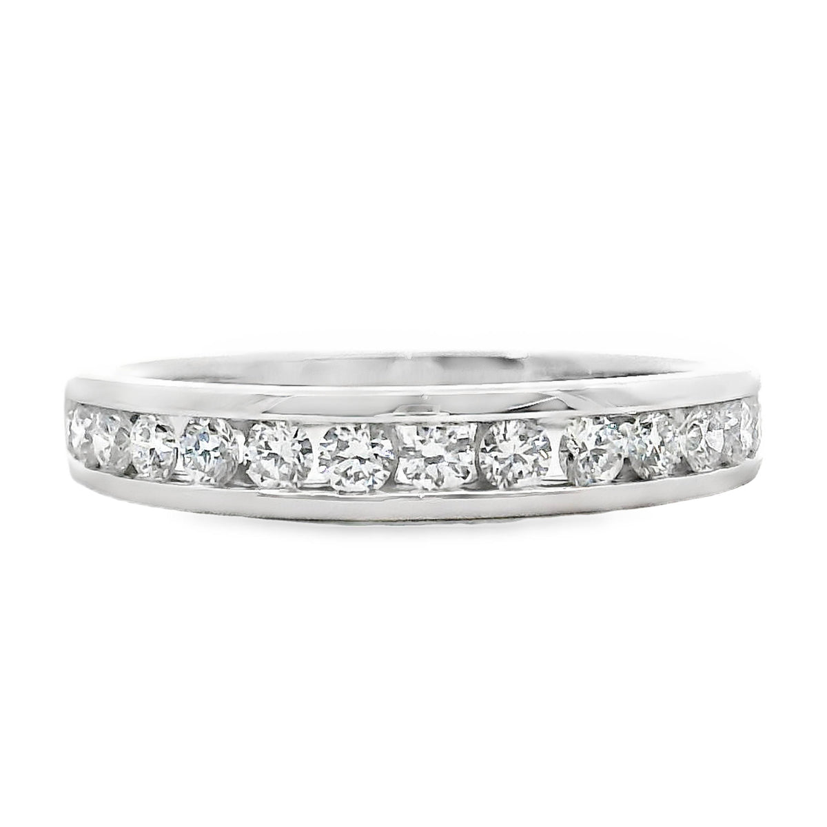 Brilliant Cut Channel Set Ring 15 = 0.50ct