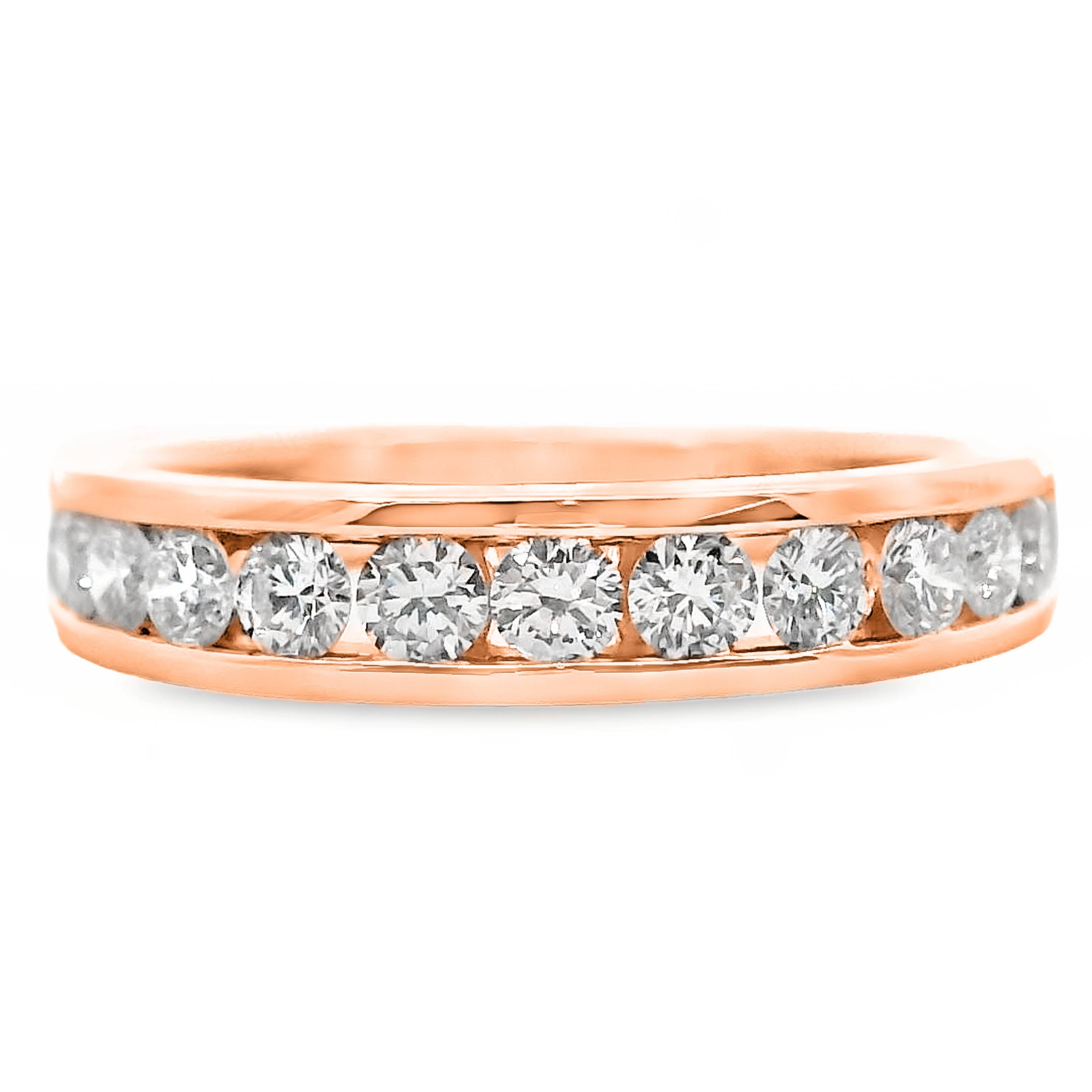 Brilliant Cut Channel Set Ring 13 = 0.75ct