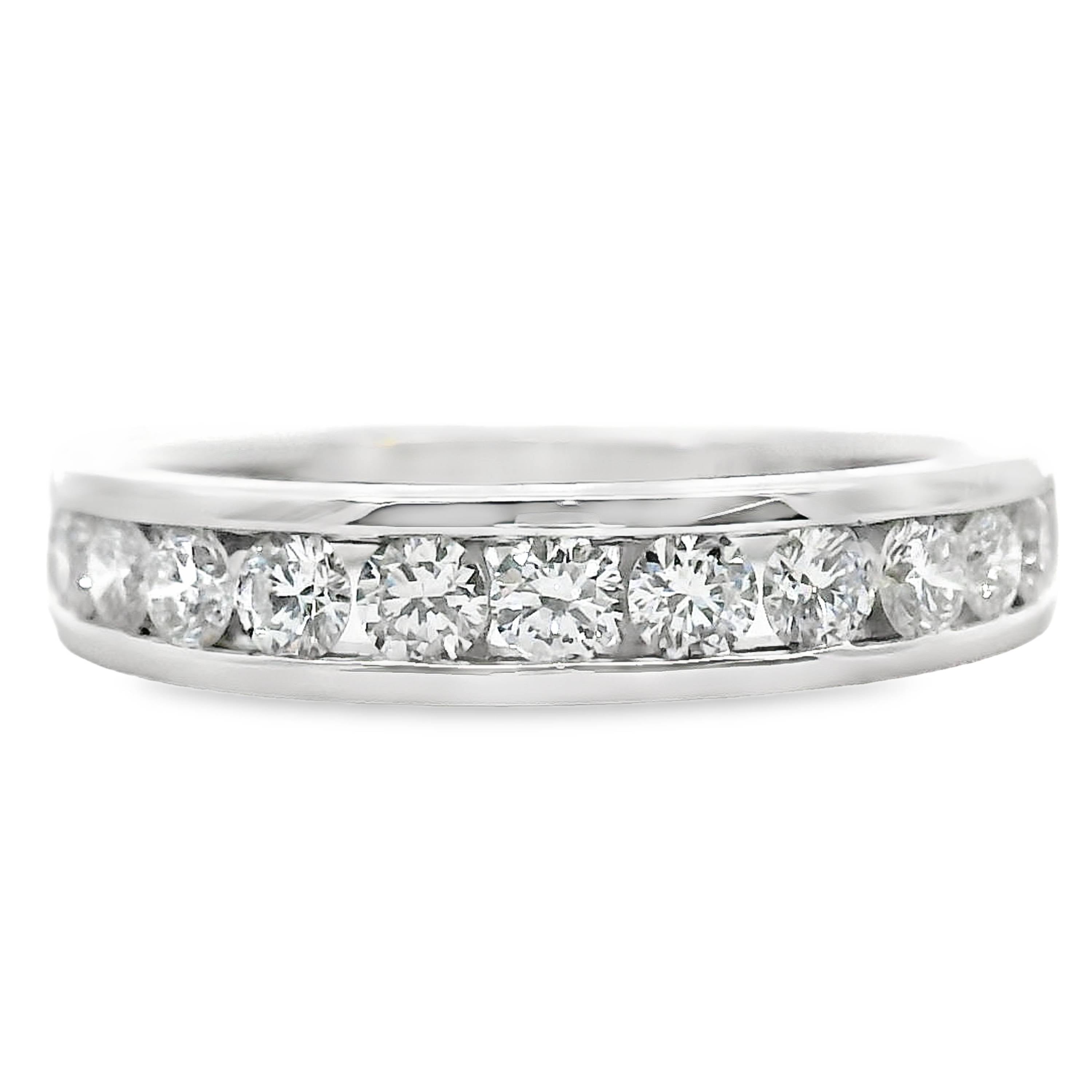 Brilliant Cut Channel Set Ring 13 = 0.75ct