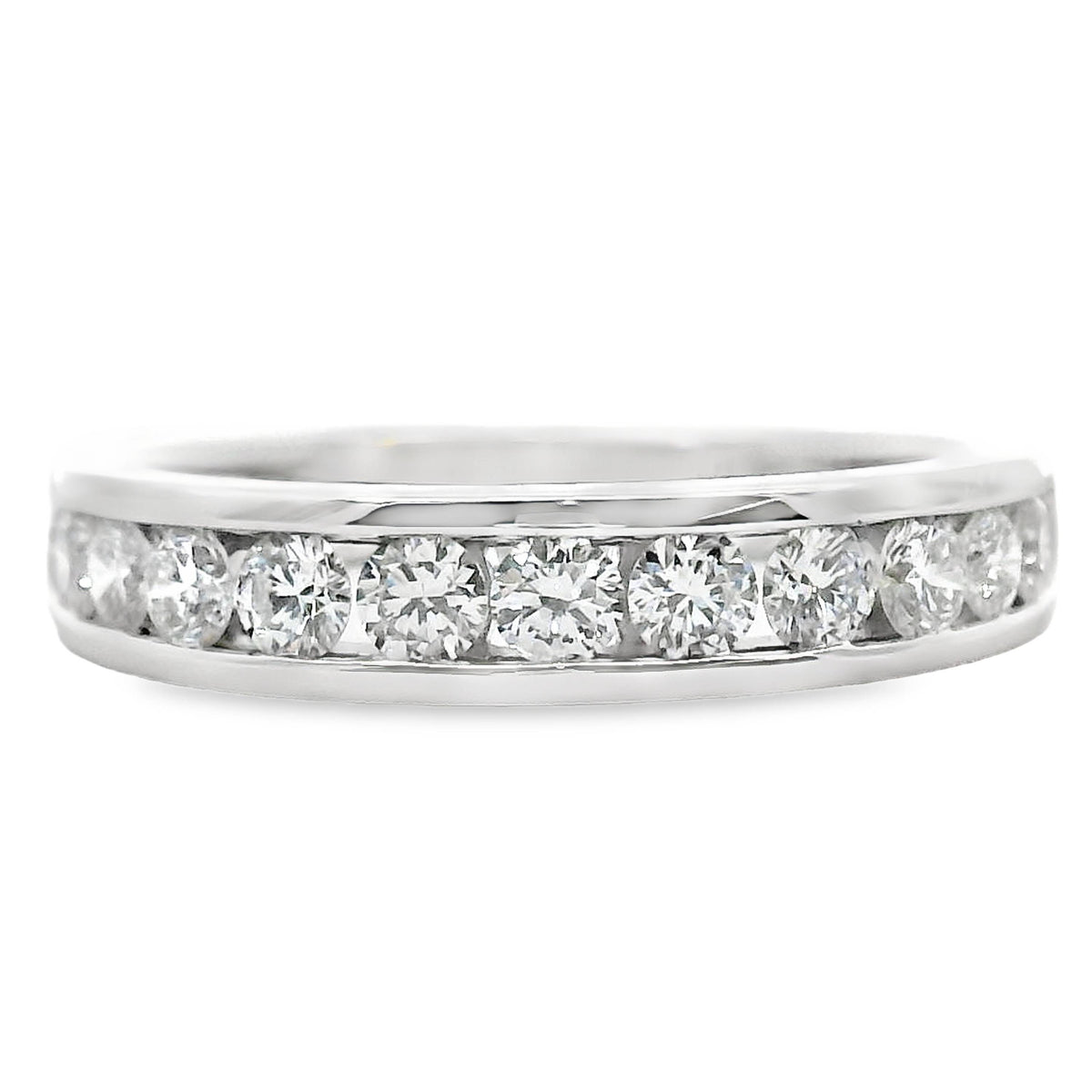Brilliant Cut Channel Set Ring 13 = 0.75ct