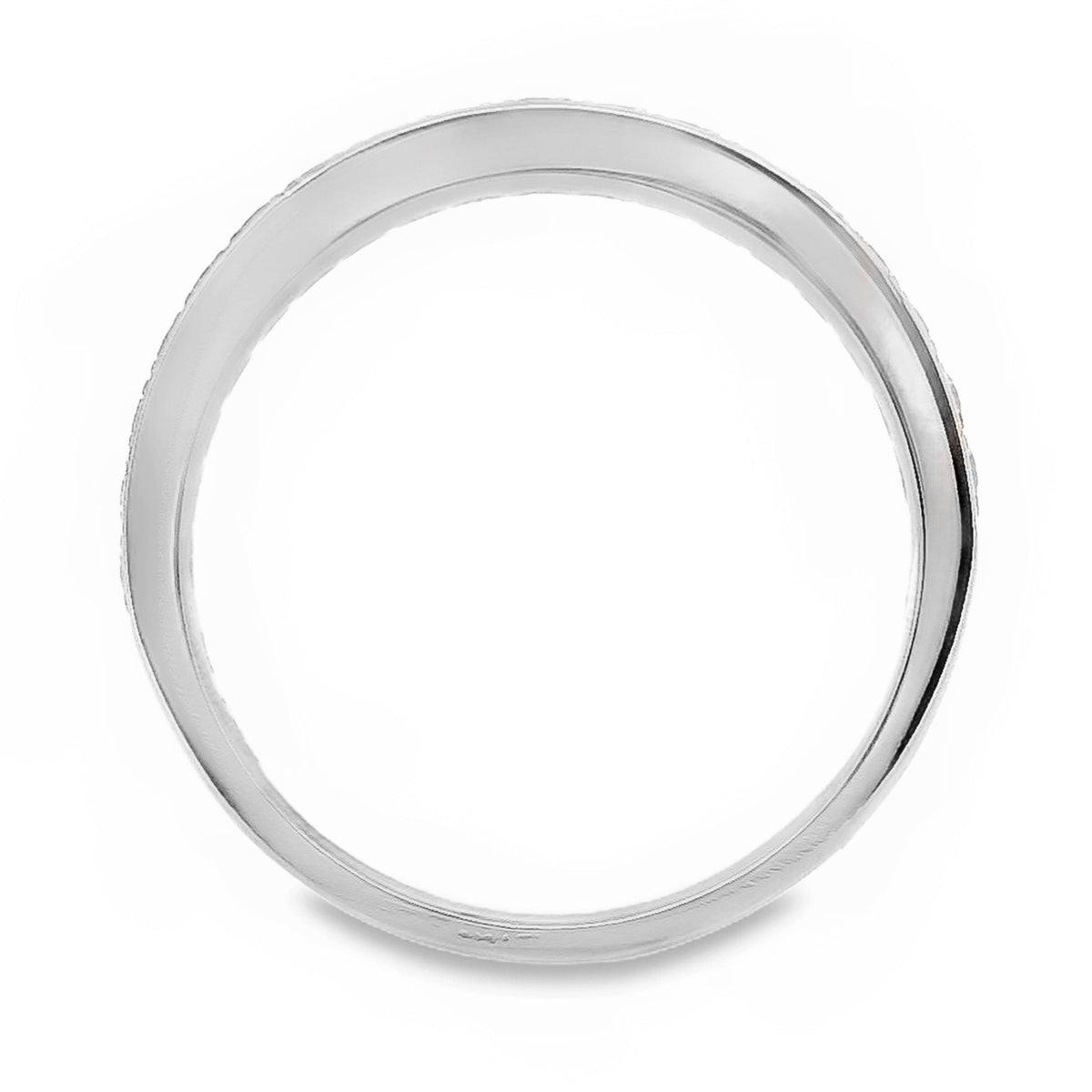 Grain Set Wedding Ring 18 = 0.35ct