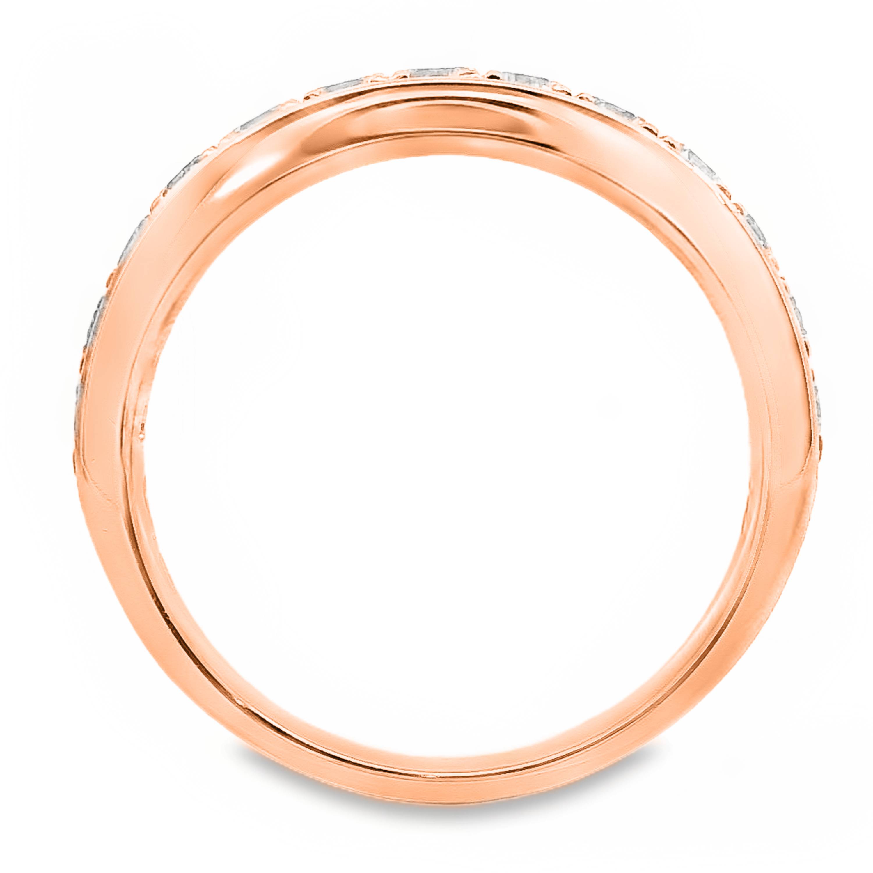 Grain Set Wedding Ring 13 = 0.75ct