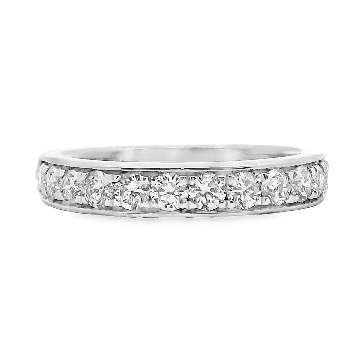 Grain Set Wedding Ring 13 = 0.75ct