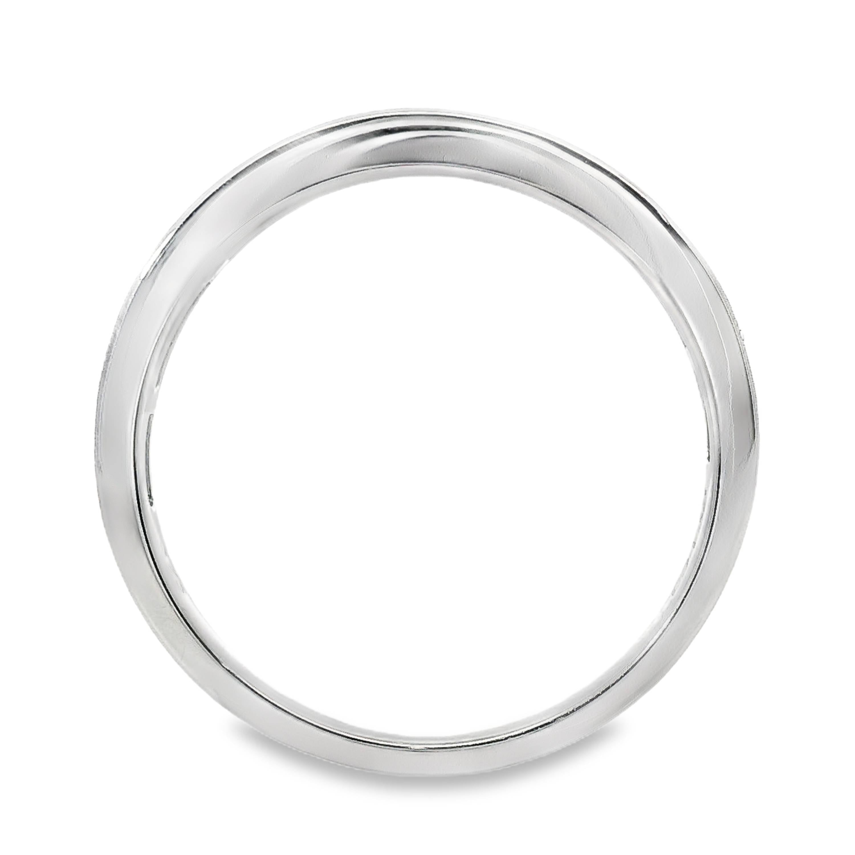 Princess Cut Channel Set Ring 19 = 0.65ct