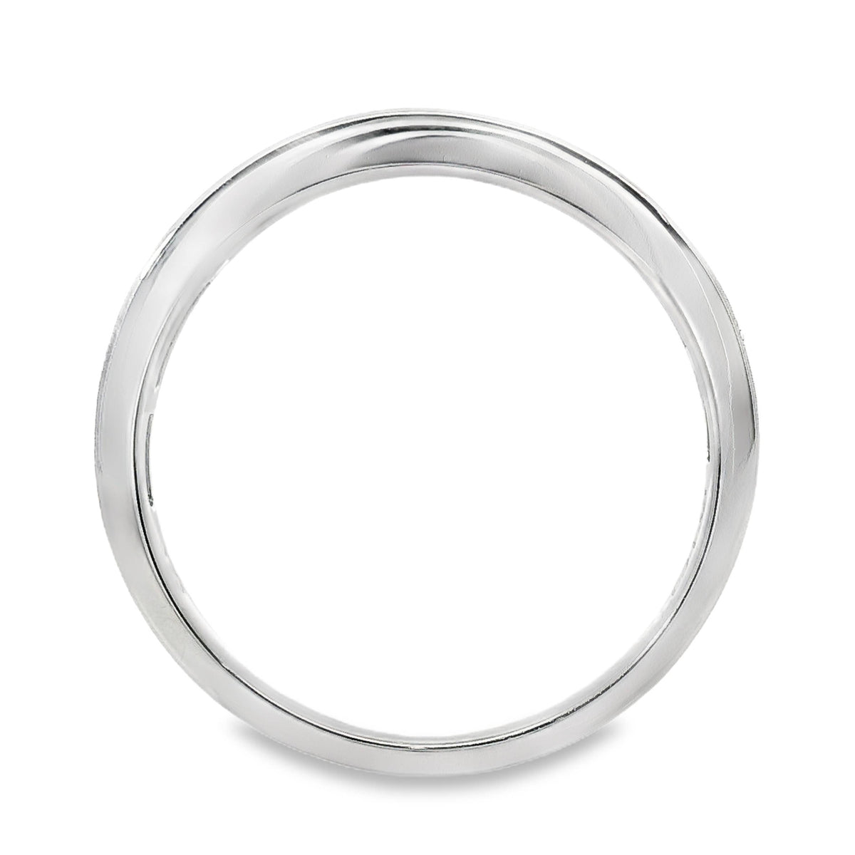 Princess Cut Channel Set Ring 19 = 0.65ct