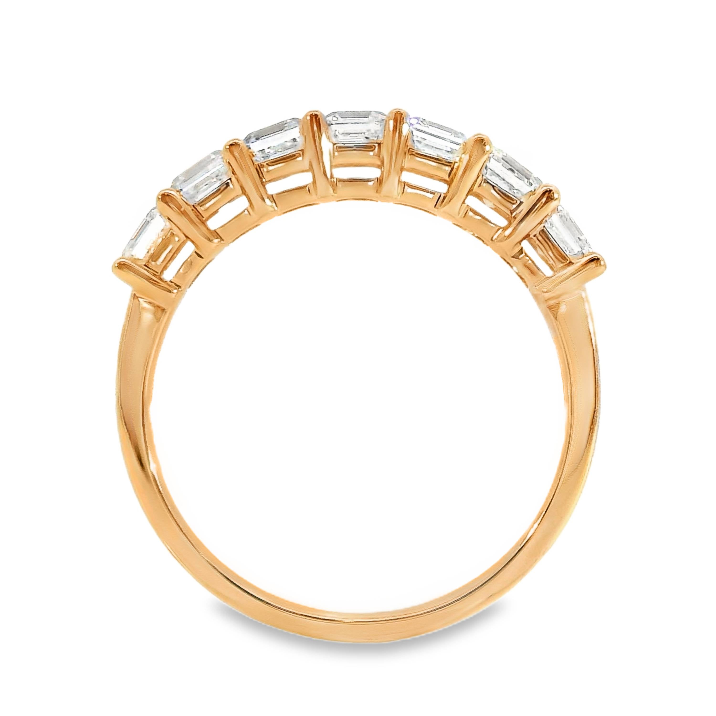Phillipa Asscher & Round Brilliant Cut 7 Diamond Ring