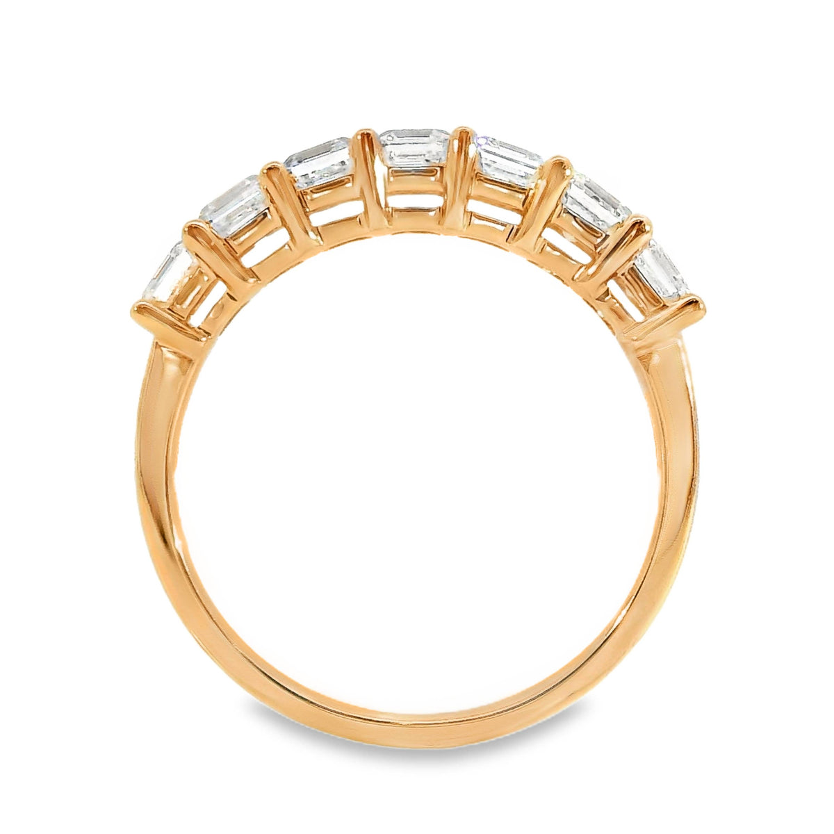 Phillipa Asscher & Round Brilliant Cut 7 Diamond Ring
