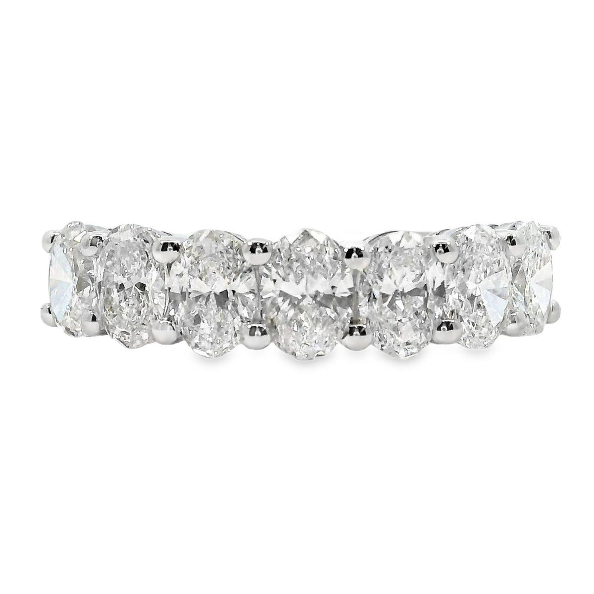 Claudia Oval Cut 7 Diamond Ring