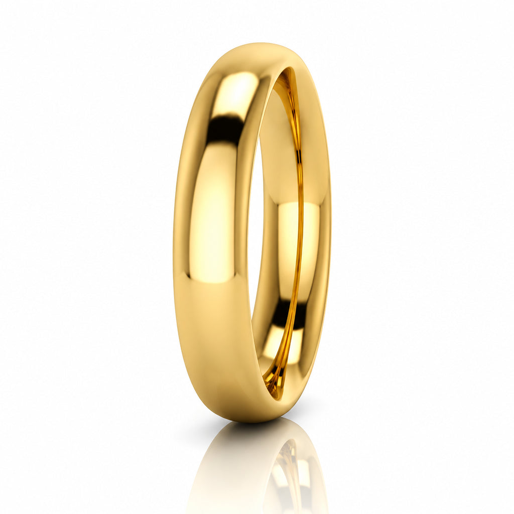 14mm Silver Filled Half Round Bangles