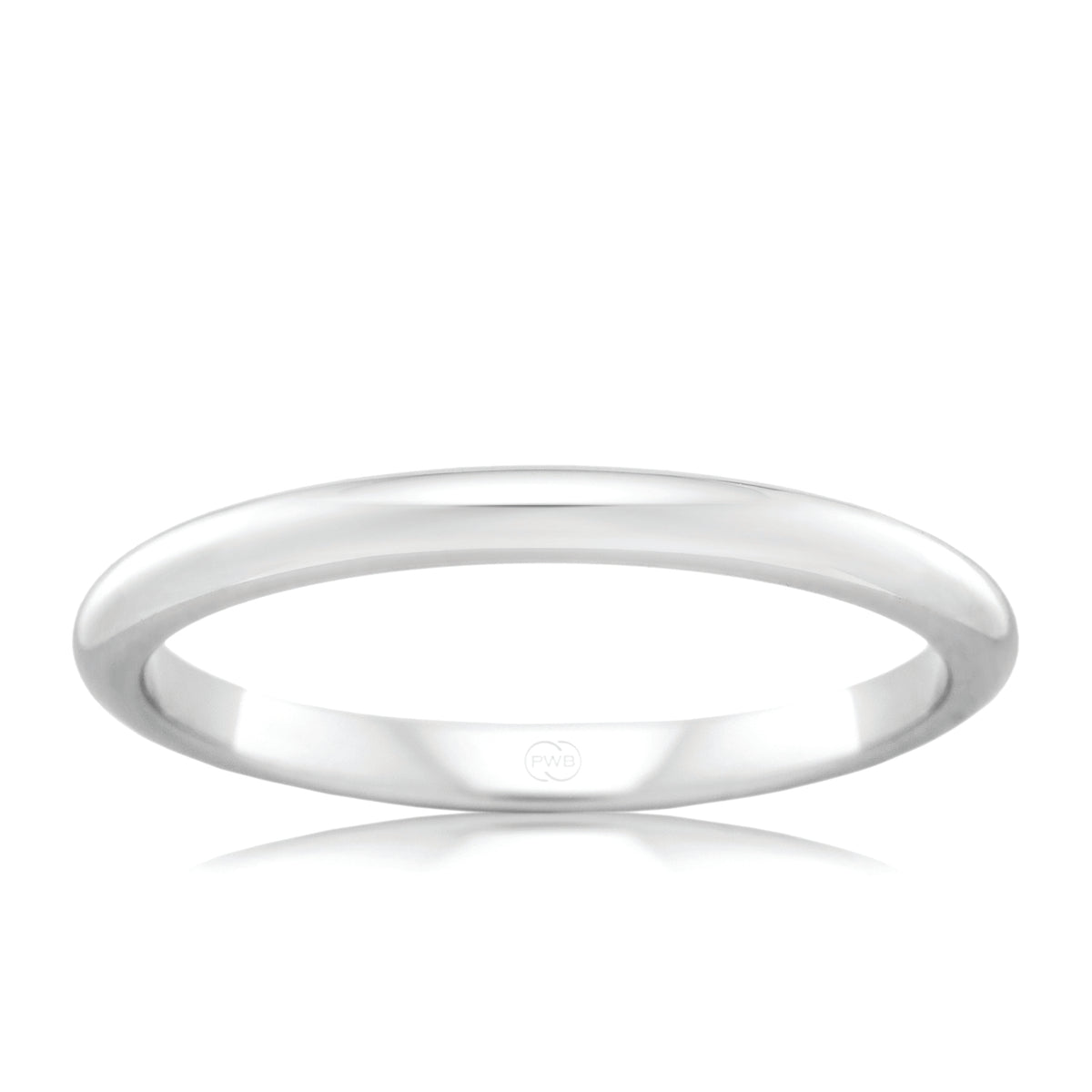 High Dome Yellow Gold 2mm Ezy Fit Wedding Ring