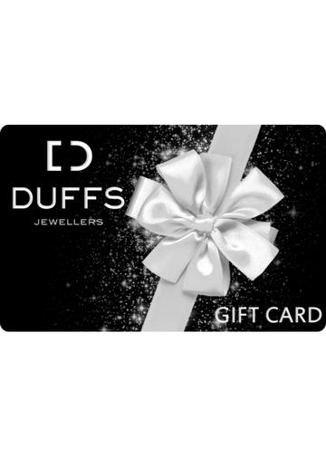 Duffs Jewellers gift card