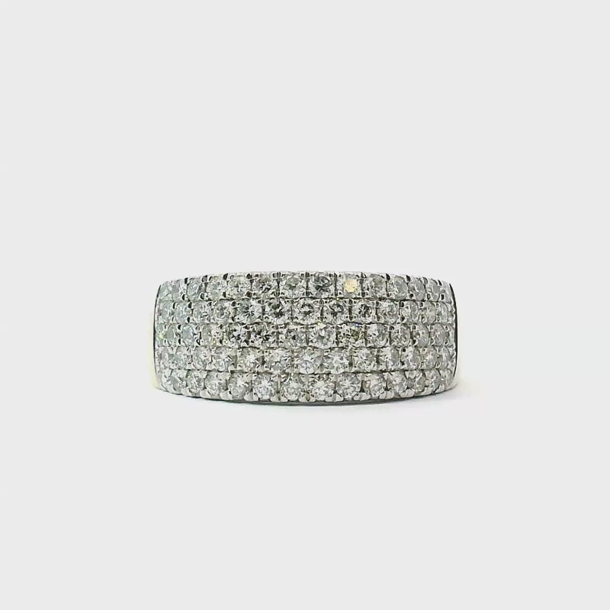 Dottie Grain Set Diamond Ring