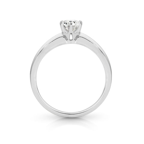 RBC Lab Grown Diamond Solitaire Engagement Ring 0.51ct