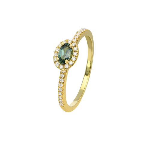 Sapphire Dreams 18ct Yellow Gold Eloise Ring