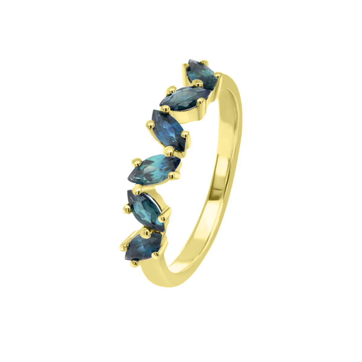 Sapphire Dreams 9ct Yellow Gold Matilda Ring