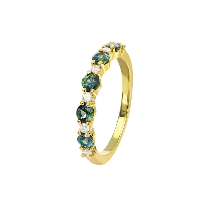 Sapphire Dreams 18ct Yellow Gold Octavia Ring