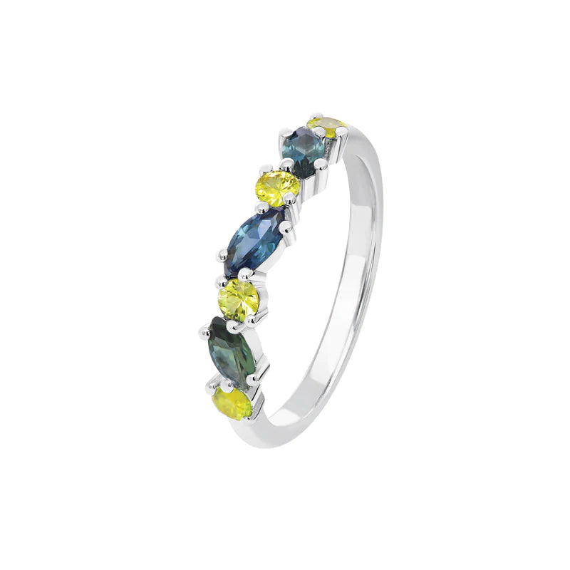 Sapphire Dreams 9ct White Gold Nora Ring