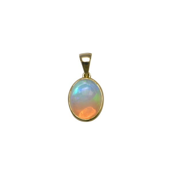 Von Treskow Oval Natural Opal Pendant