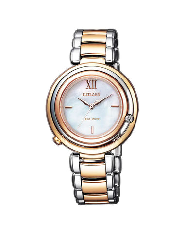 Citizen Eco-Drive Diamond Ladies Watch EM0654-88D
