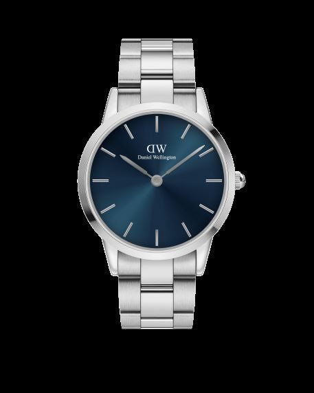 DW Iconic Link Arctic 40mm S Blue