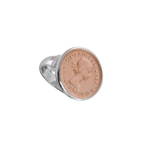 Von Treskow Sixpence Coin Ring