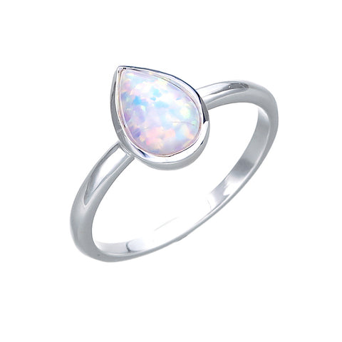 Sterling Silver Celline Opal Ring