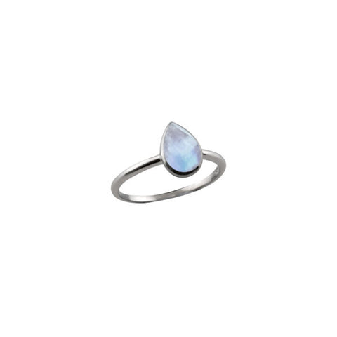 Von Treskow Pear Moonstone Ring