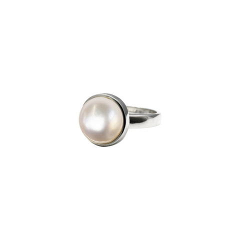 VT ROUND FRESHWATER PEARL RING