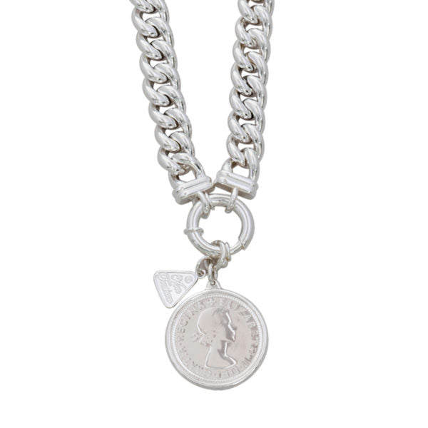 VT SMALL MAMA NECKLACE WITH FLORIN