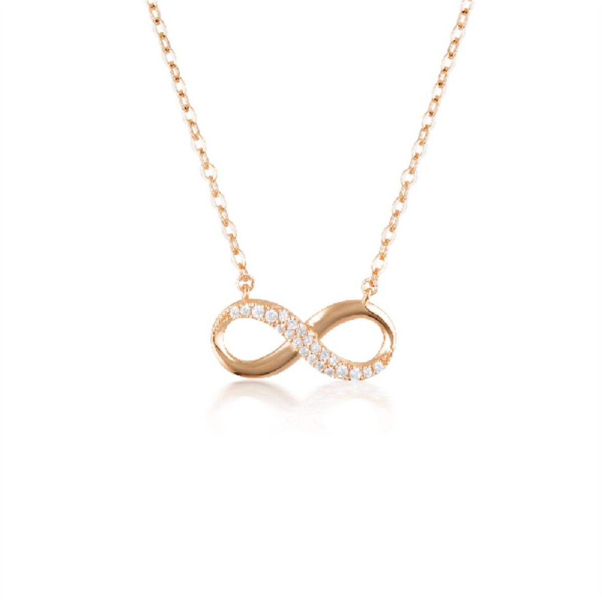 Georgini Forever Infinity Pendant - Rose Gold
