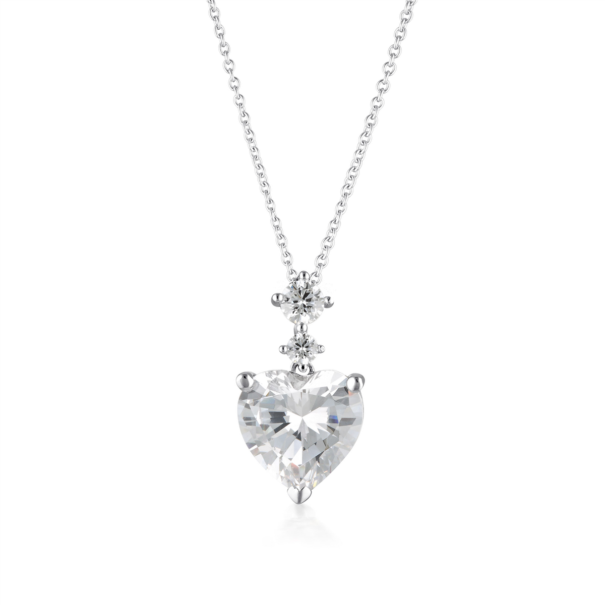 Georgini Aurora First Blush Pendant Silver