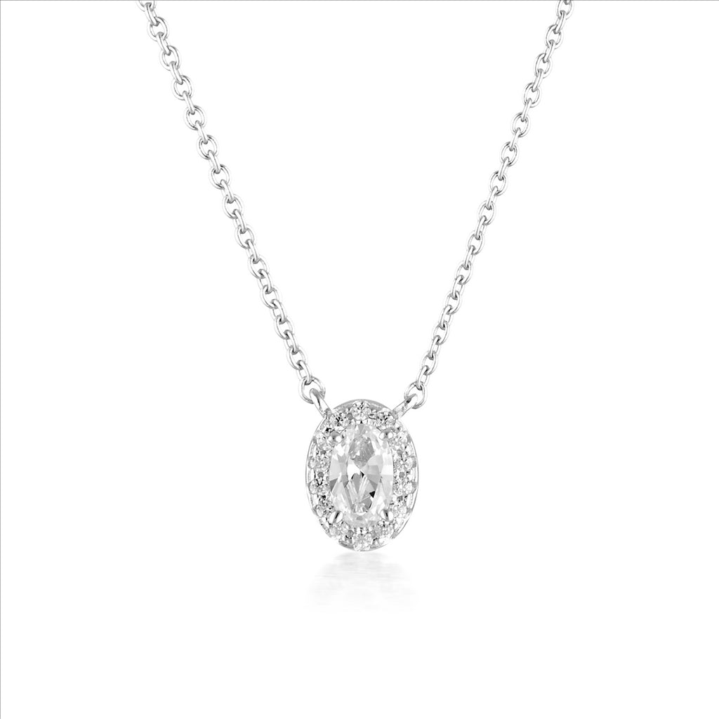 Georgini Aurora Glow Pendant Silver