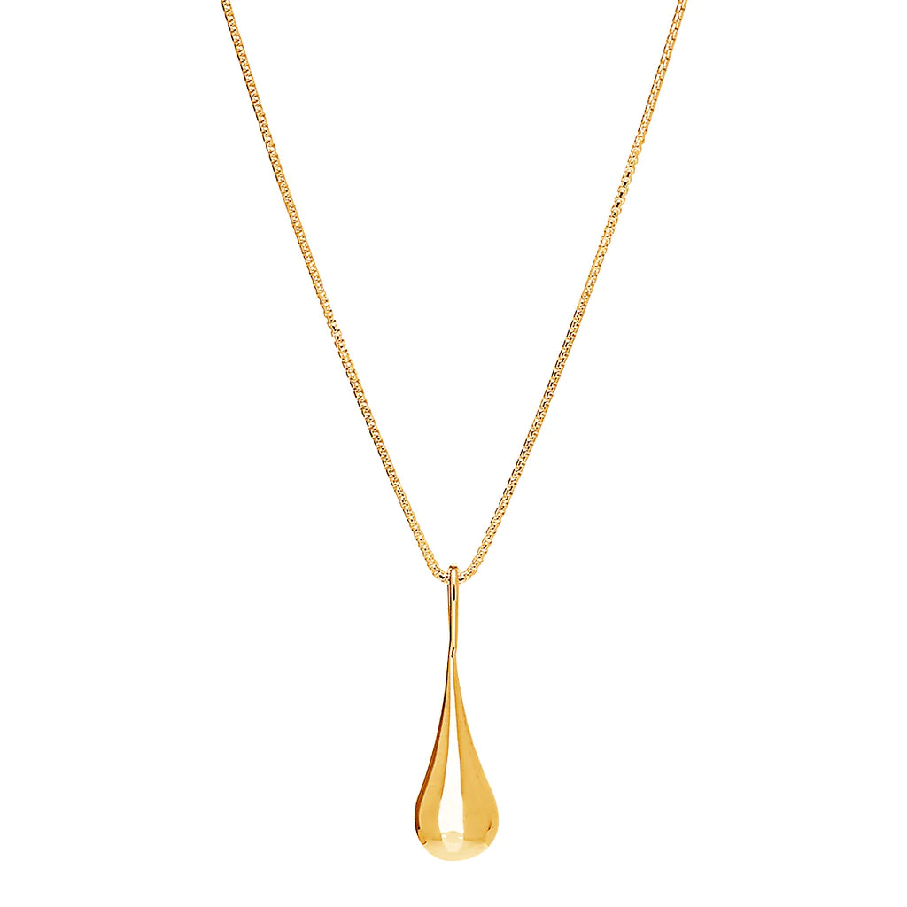 Najo My Silent Tears Necklace (Gold Plated)