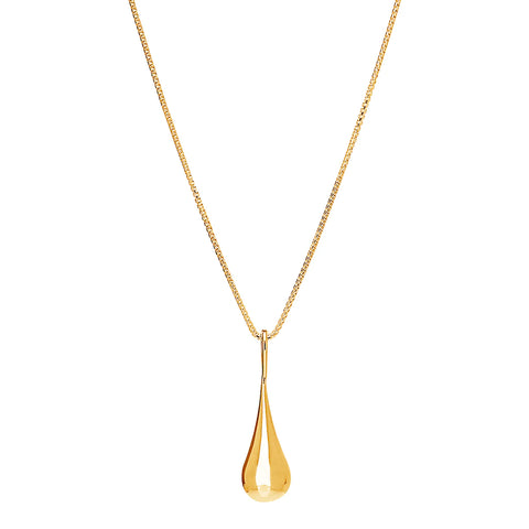 Najo My Silent Tears Necklace (Gold Plated)